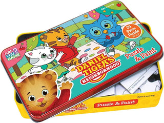 Daniel Tiger's Neighborhood- Puzzle & Paint