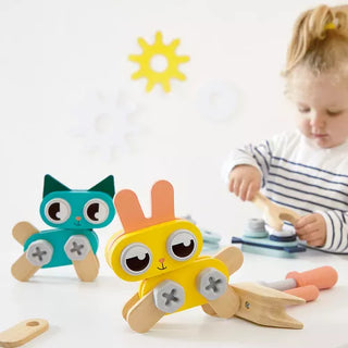 Janod Wooden Build-Your-Own Small Pets