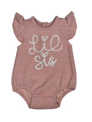 Girls Applique Bubble - Lil Sis