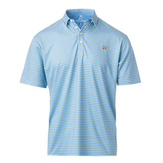 Fieldstone Youth Carlisle Polo - Blue/Green