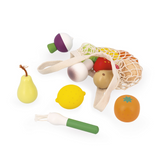 Janod Wooden Fruit and Veggie Bag
