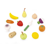 Janod Wooden Fruit and Veggie Bag