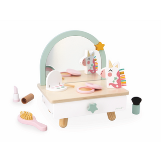 Janod Small Wooden Unicorn Dressing Table
