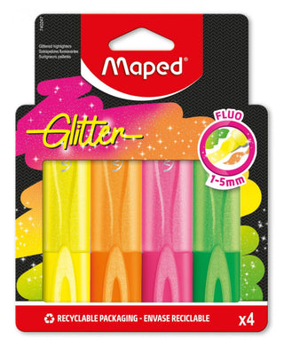 Fluo Peps Classic Glitter Highlighter x4