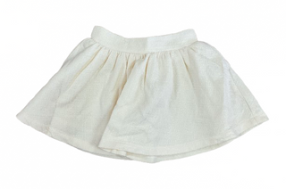 Lulu Bebe Ivory Tweed Sofie Skirt