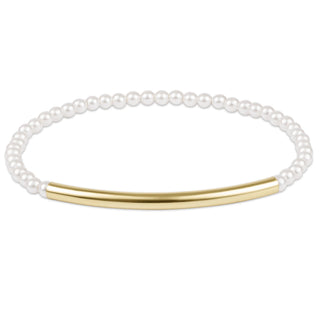 Enewton Bliss Bar Smooth Pearl 3mm Bracelet