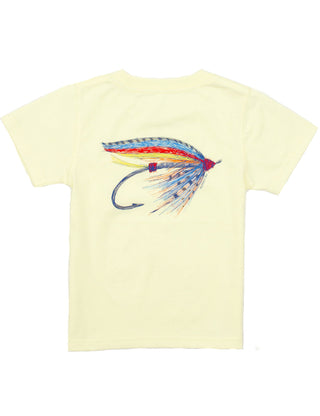 Properly Tied Let It Fly S/S Tee - Light Yellow