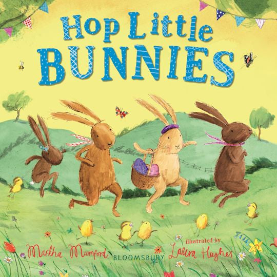 Hop Little Bunnies Board Book