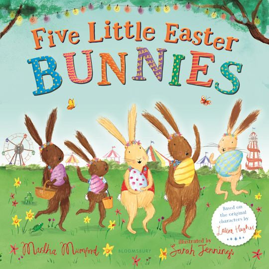 Five Little Easter Bunnies Board Book