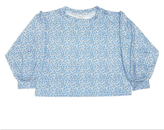 Box Top-Mini Blue Floral