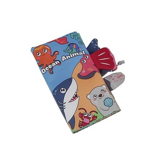 London Bridge Animal Tails Cloth Book