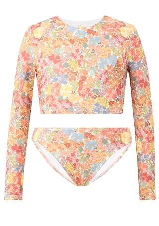 Marlo Kids Avelle Floral Rashie & Brief
