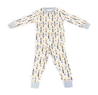 Belle Cher Blue Nutcracker 2Pc Pajamas