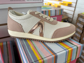 Mia Sneaker -Iena - White/Blush Malta