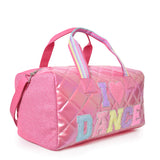 Miss Gwen’s Iridescent Quilted I 💗 Dance Duffle