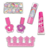 Glitz Beauty Rainbow Cat Cosmetic Case