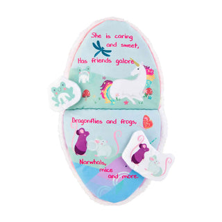 Mudpie Unicorn Hand Puppet Book