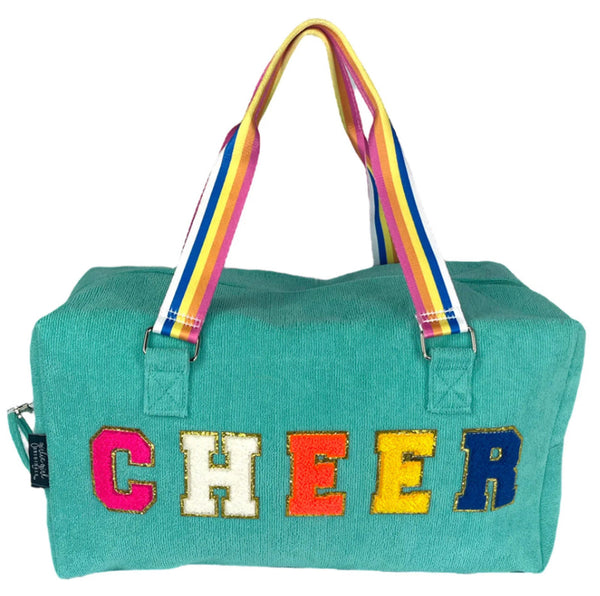 Lilly Girl Terry Cloth Duffle - CHEER