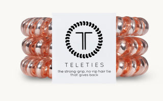 3 pk Teleties - Millennial Pink