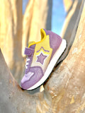 Atlantic Stars Purple & Gold Glitter Star Sneakers