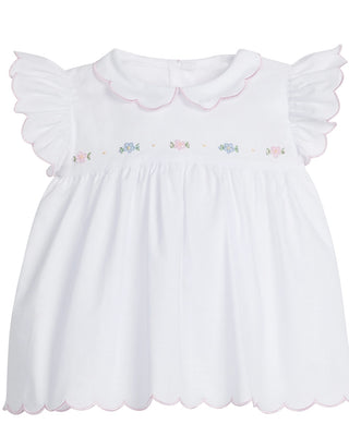 Little English Cheekwood Floral Tea Blouse & Bloomer Set
