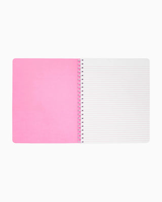 Lilly Pulitzer Large Notebook - Frenchie Blue Caning