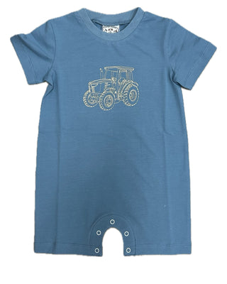 Three Sisters Romper - Tractor Boys