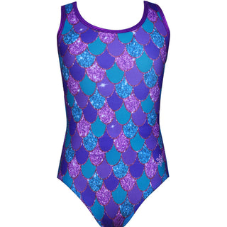 Snowflake Gymnastics Leotard - Under the Sea
