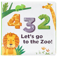 Color Changing Bath Book - Zoo Numbers