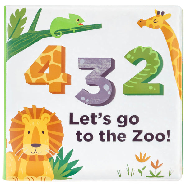 Color Changing Bath Book - Zoo Numbers