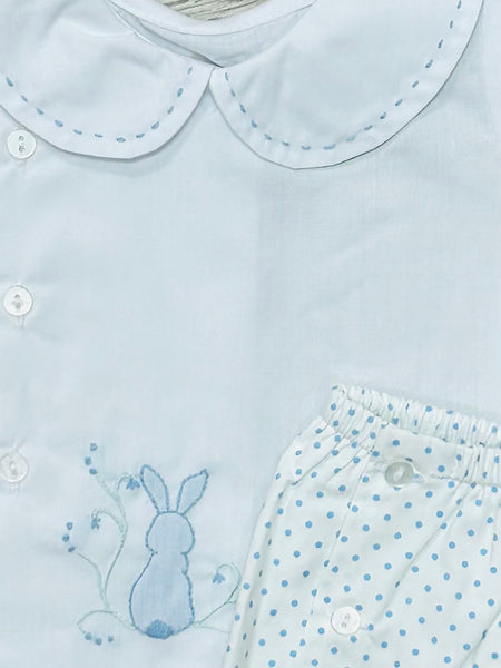 Baby Sen White Riley Boy Diaper Set - Bunny – Olly-Olly