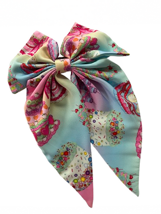 Sunshine Society It's My Party Birthday Silky Hair Bow