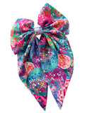 Sunshine Society Disco Queen Silky Hair Bow