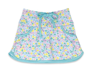 Set Athleisure Tiffany Skort - Mosaic, Totallo Turquoise