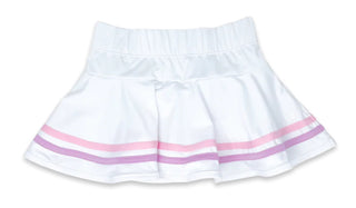 Set Athleisure Callie Skort - Pure Coconut, Cotton Candy Pink, Petal Purple