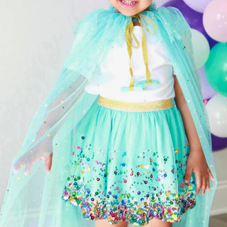 Sweet Wink Aqua Confetti Tutu