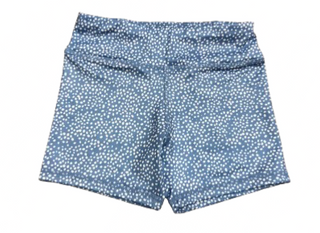 Honesty Cartwheel Shorts - Powder Blue/White