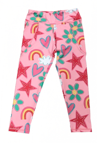 Honesty Leggings - Flower Power