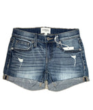 Ceros Distressed Denim Shorts