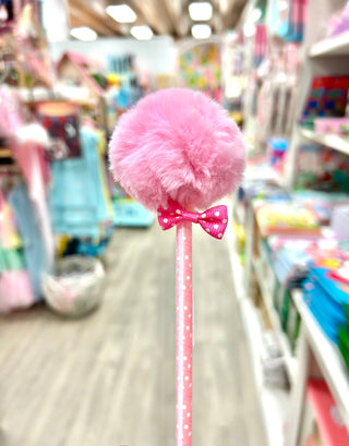 Pink Fluffy Ball Pens