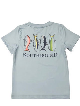 Southbound Boys Performance Tee - Fishing Lures