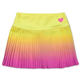 iScream Yellow/Pink Ombré Theme Local Tennis Skort