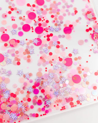 Sweet Tart Confetti Acrylic Clipboard