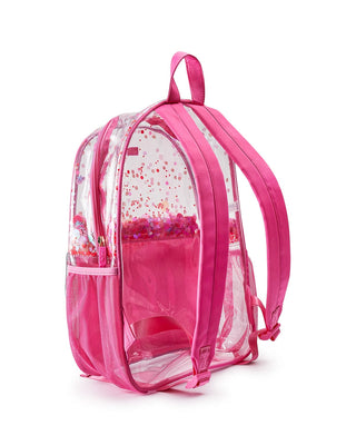 Packed Party Sweet Tart Clear Confetti Backpack