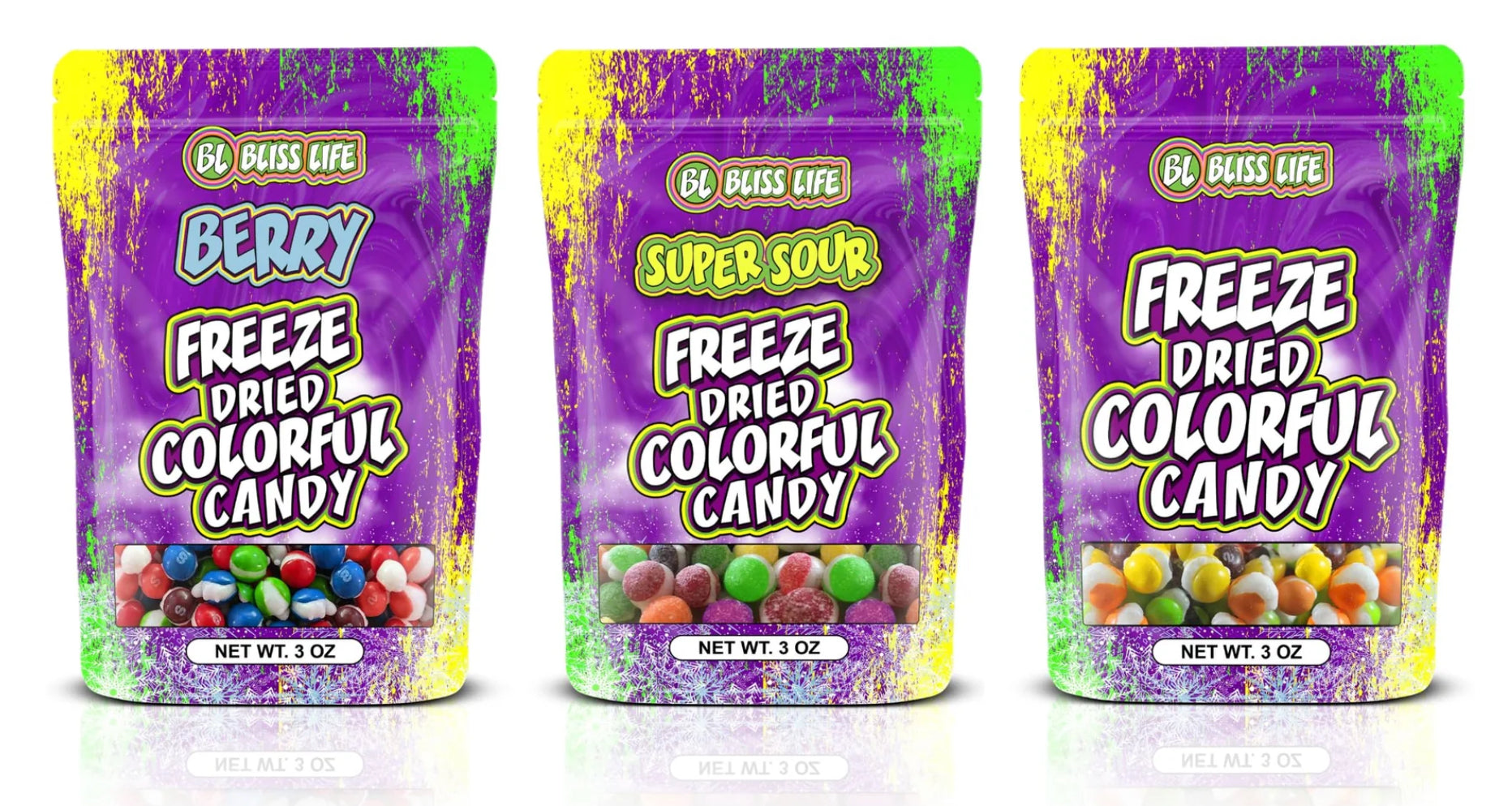 その他 candy Bliss Life Freeze Dried Colorful Candy – Olly-Olly