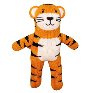 Zubels 7” Tiger Plush Rattle
