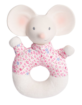 Meiya the Mouse Soft Rattle and Teether