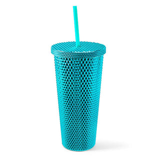 Metallic Studded Tumbler Cup
