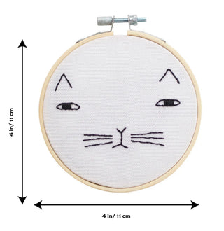 Cotton Clara Small Embroidery Kit - Donna Wilson