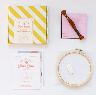 Cotton Clara Medium Embroidery Kits (Assorted)